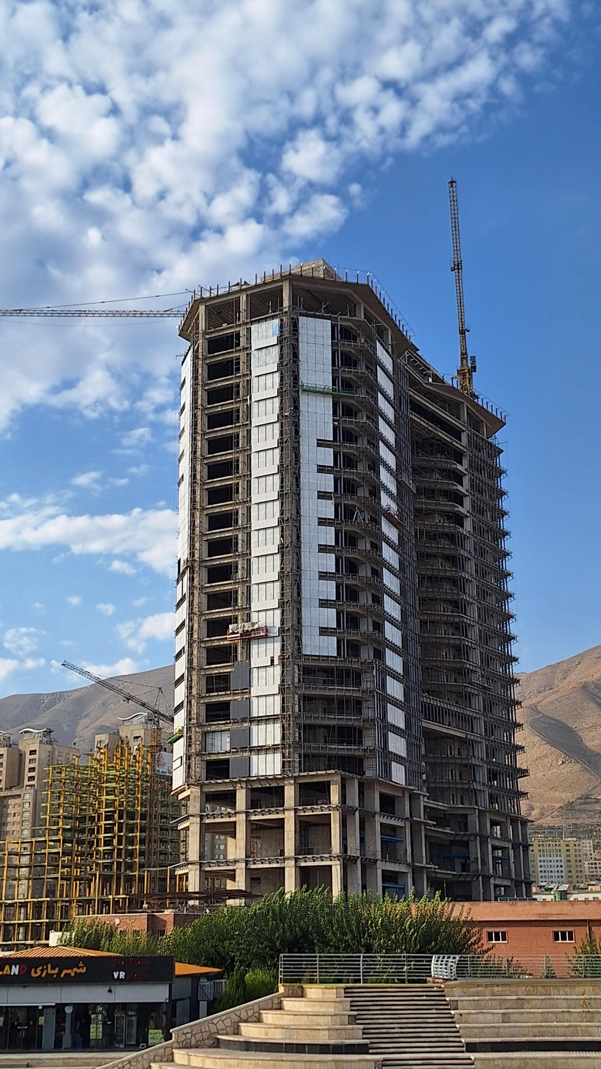 عکس پروژه اداری تجاری بهرام،فارس سنتر (در حال ساخت)