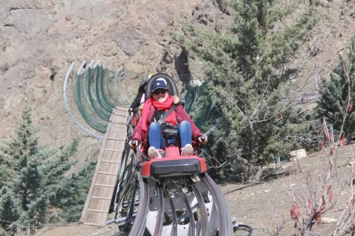 عکس سورتمه توچال