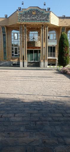 عکس درب ورودی مجتمع ورزشی آستان قدس