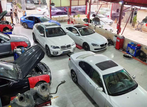 عکس تعمیرگاه بی ام و ژرمن مانستر