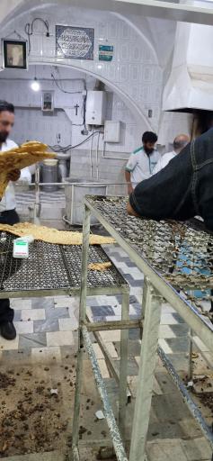 عکس نان سنگک آزاد عطاالله