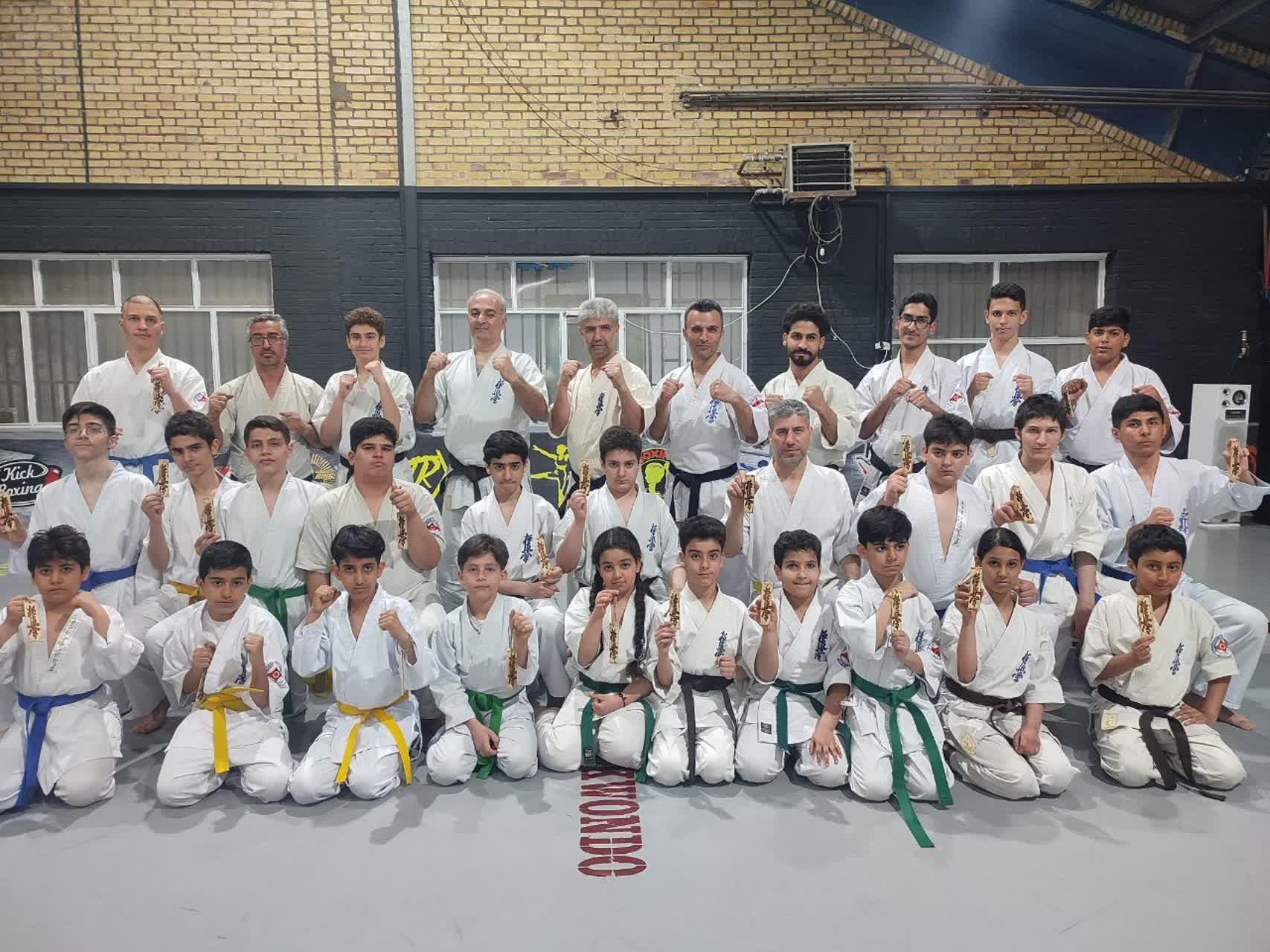 عکس باشگاه  کیوکوشین کاراته سنسی علیپور