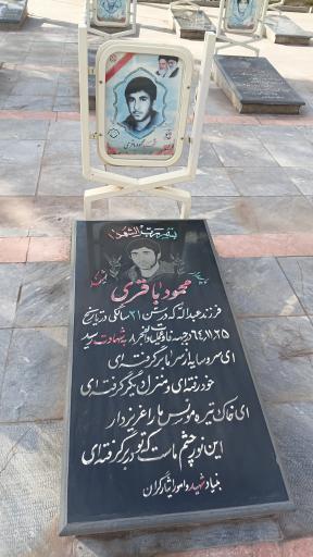 عکس گلستان شهدای باباشیخعلی