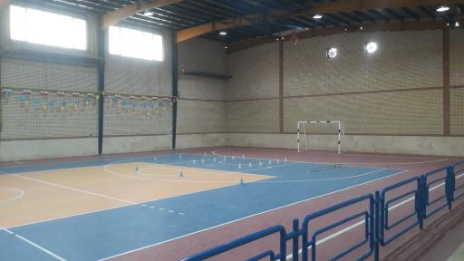 عکس سالن ورزشی شهرداری بومهن