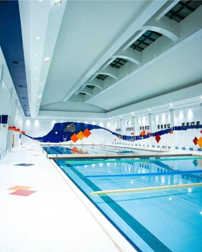 عکس مجموعه آبی بانوان آستان قدس رضوی