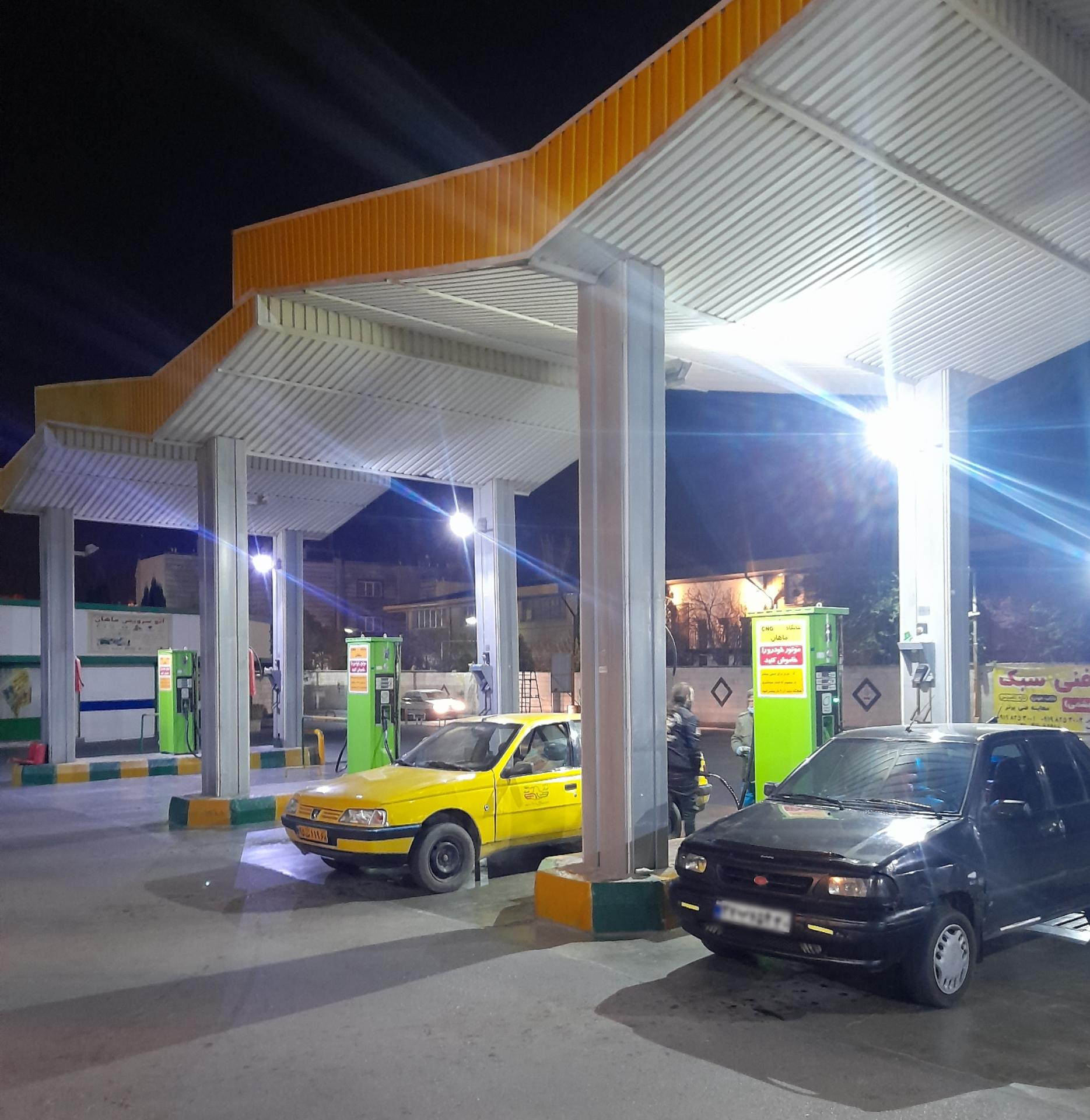 عکس پمپ گاز CNG ماهان