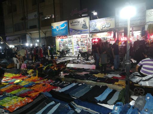 عکس بازار شب