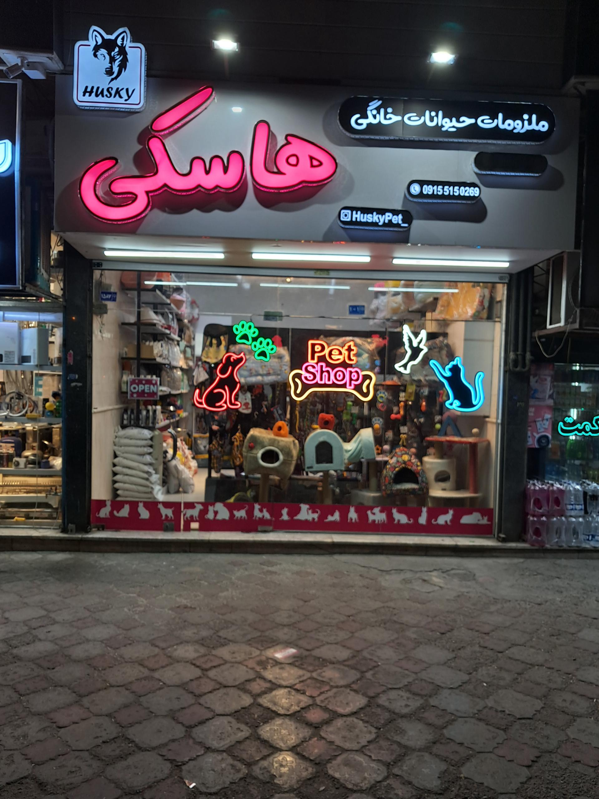 عکس پت شاپ هاسکی