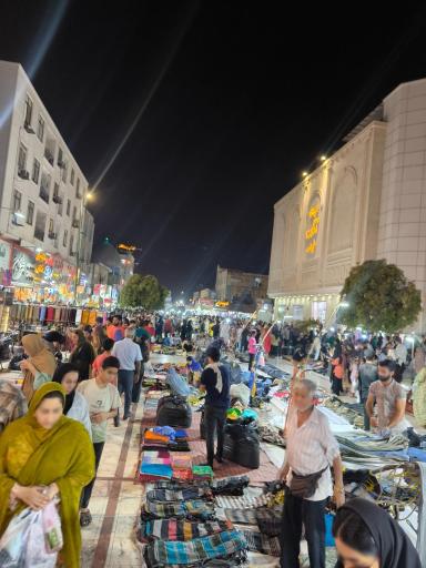 عکس بازار شب