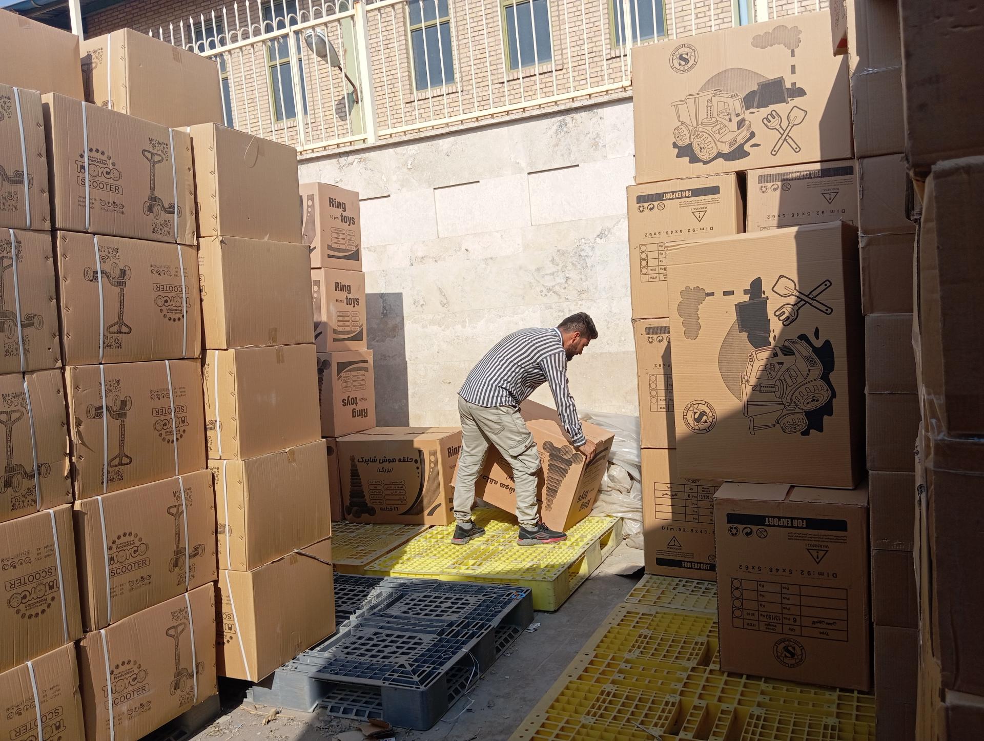 عکس انبار پلاستیک شریعتی 