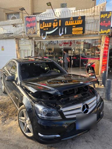 عکس شیشه اتومبیل الماس
