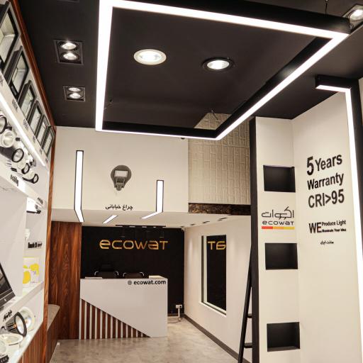 عکس تولیدکننده محصولات روشنایی و نورپردازی اکووات