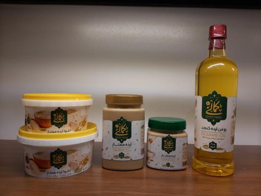 عکس تولیدی فرآورده های کنجدی کهن کمالی