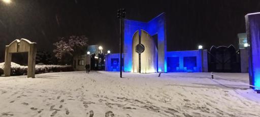 عکس درب شمالی دانشگاه فردوسی مشهد