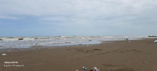 عکس ساحل خزر آباد