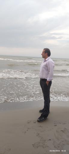 عکس ساحل خزر آباد