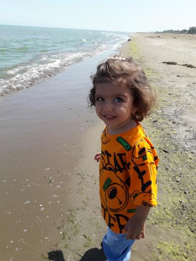 عکس ساحل خزر آباد