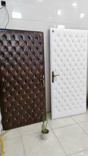 عکس خدمات لمسه (راج) درب چرمی مبلمان دیوارکوب