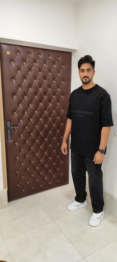 عکس خدمات لمسه (راج) درب چرمی مبلمان دیوارکوب