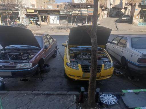 عکس کمک فنرسازی و جلوبندی یاشار خدایار