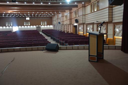 عکس سالن آمفی تئاتر حضرت رقیه (س)