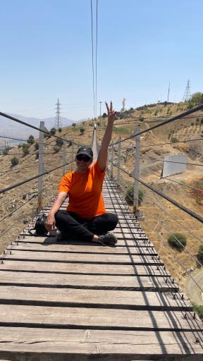 پل معلق آبیدر