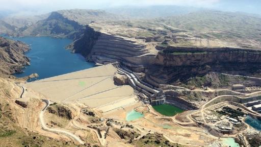 عکس سد و نیروگاه گتوند علیا