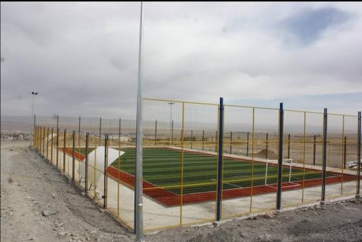 عکس زمین چمن مصنوعی بنددره 