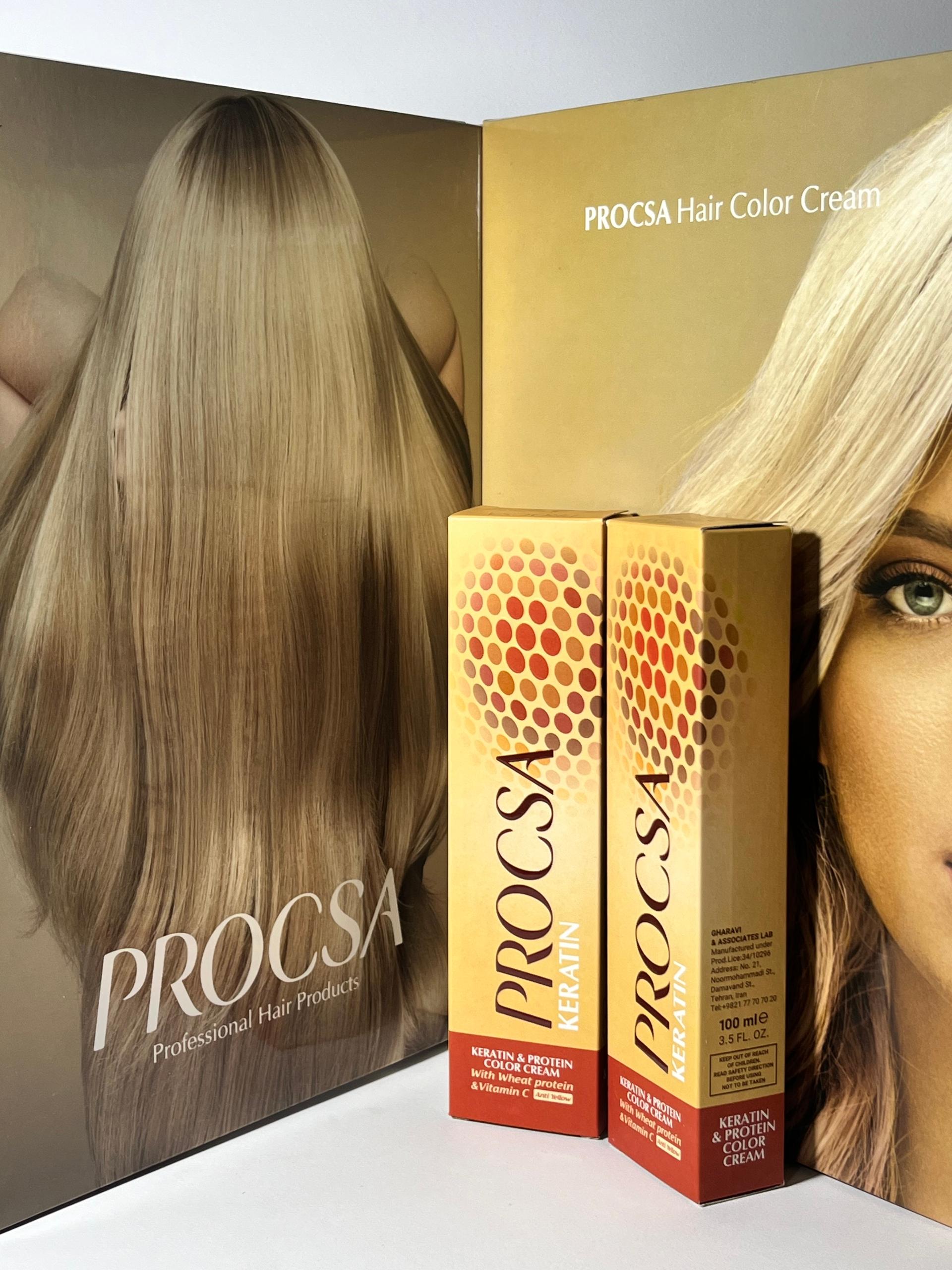 عکس نمایندگی رنگ مو پروکسا