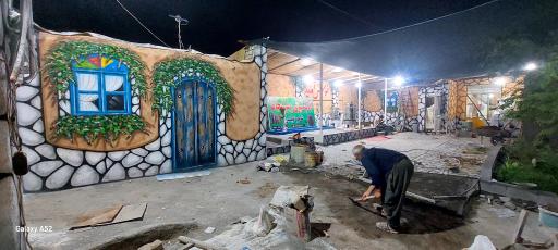 عکس گلاب گیری عمو عیسی 