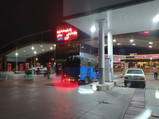 عکس پمپ گاز CNG