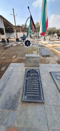 عکس گلزار شهدای باجی