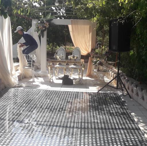 عکس تالار باغ رضایی 