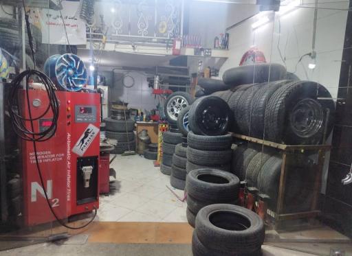 آپاراتی و لاستیک فروشی سعید