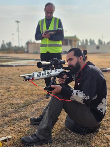 عکس باشگاه تیراندازی شهرداری ساوه