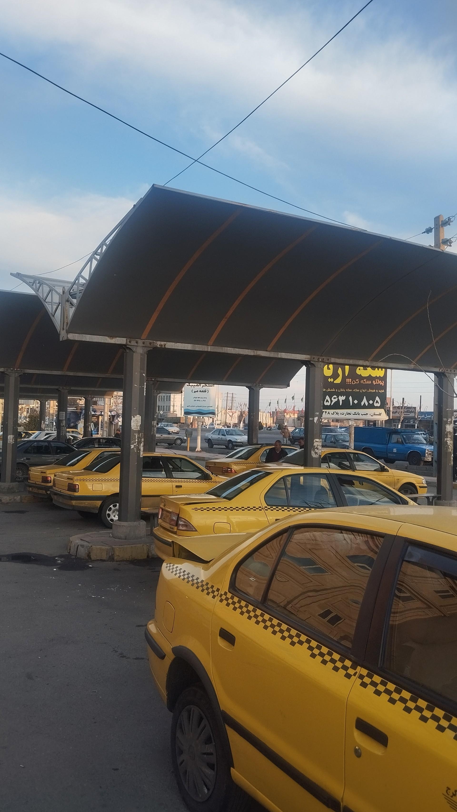 عکس پایانه تاکسی