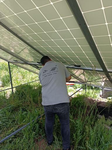 عکس پنل خورشیدی آذر سولار ارومیه