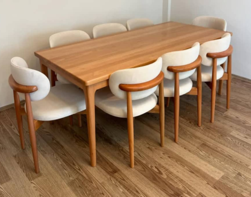 عکس تولیدی میز و صندلی ناهارخوری نشینو