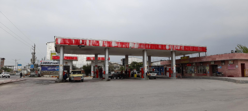 عکس جایگاه سوخت (CNG و بنزین)