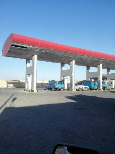 عکس جایگاه گاز CNG اشتهارد