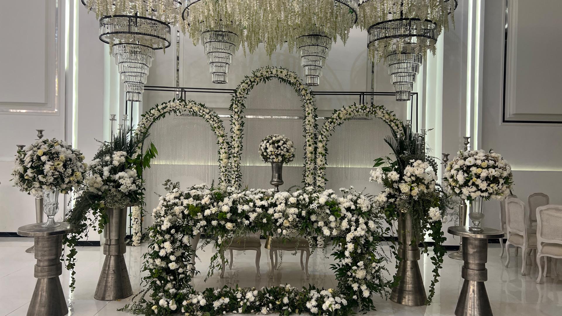 عکس باغ عمارت ملورین پالاس