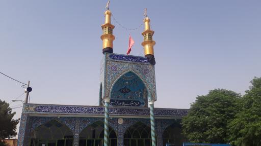 عکس حسینیه امام حسین روستای محمد آباد