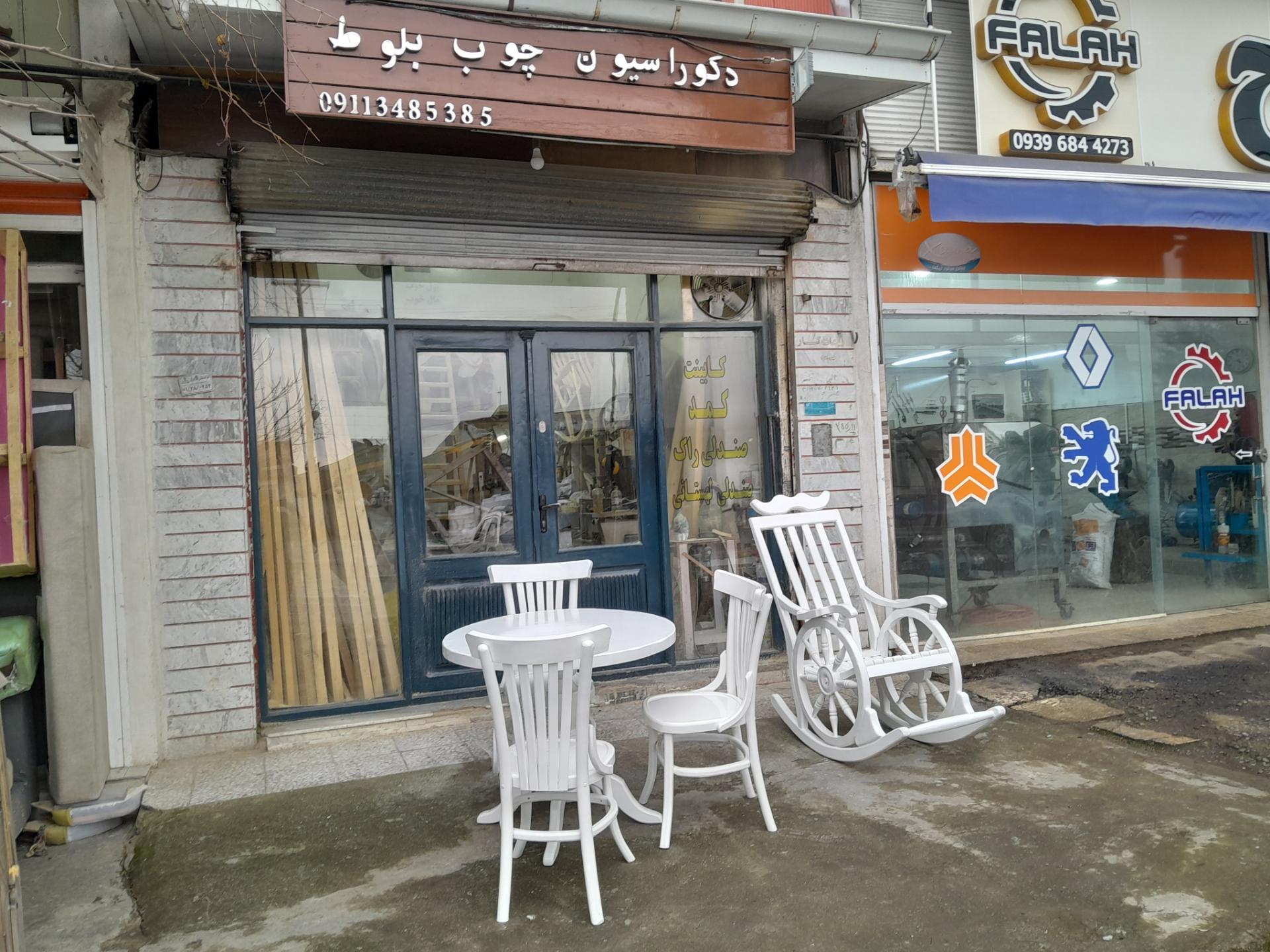 عکس دکوراسیون چوب بلوط