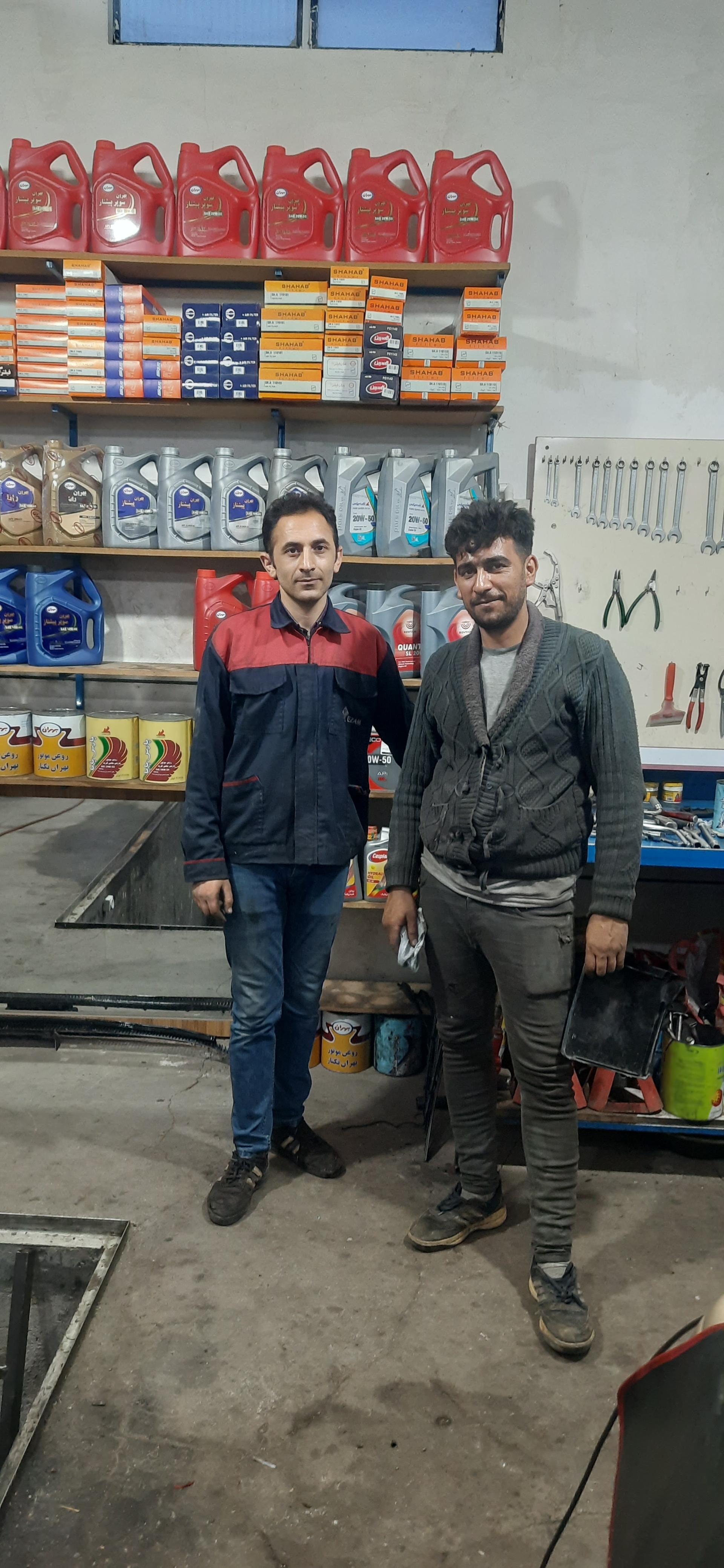 عکس مکانیکی حامد