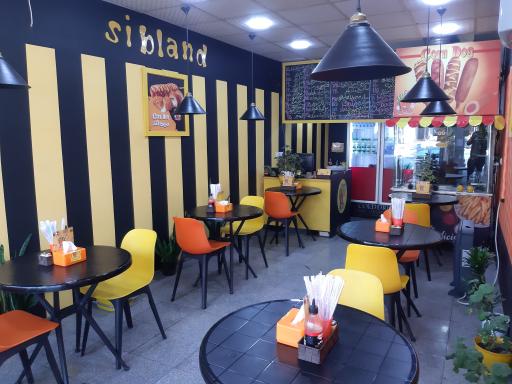 عکس فست فود سیب لند