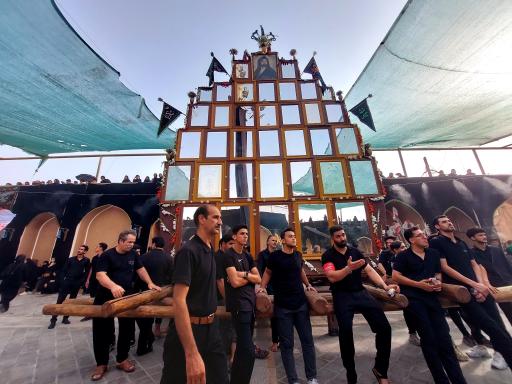 عکس حسینیه شاه ابوالقاسم