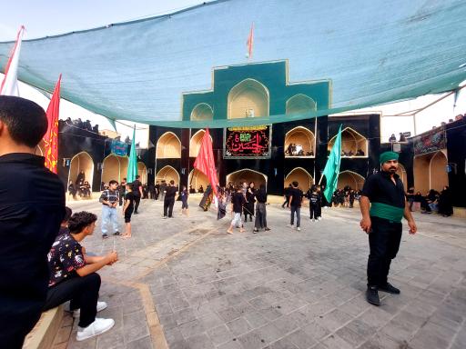 عکس حسینیه شاه ابوالقاسم