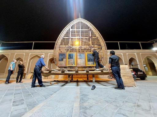 عکس حسینیه شاه ابوالقاسم