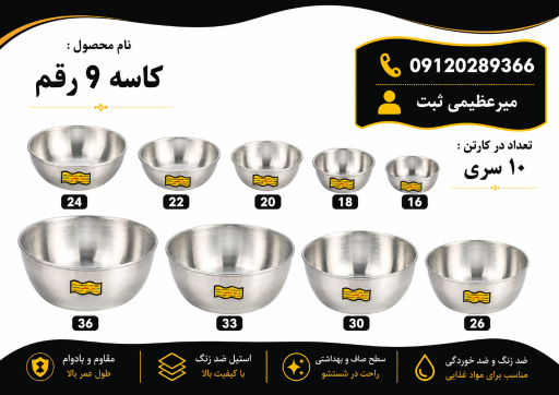 عکس تولید و ظروف آلومینیوم آشپزخانه میرعظیمی