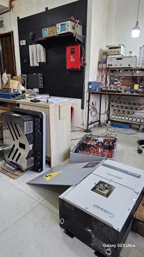 عکس تعمیرات اینورتر و سانورتر